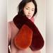 Anthropologie Accessories | Anthropologie Dylan Colorblock Super Plush Scarf | Color: Brown/Pink | Size: Os