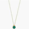 Madewell Jewelry | Iso Madewell Pivot Pendant Necklace In Malachite | Color: Green | Size: Os