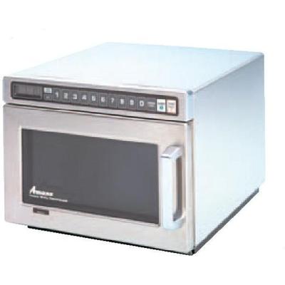 Amana C-Max Commercial HDC18 0.6 CuFt Countertop Microwave Oven - Stainless Steel