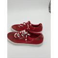 Adidas Shoes | Adidas Mens Continental Vulc Ef3525 Red Casual Shoes Sneakers Size 12 | Color: Red | Size: 12