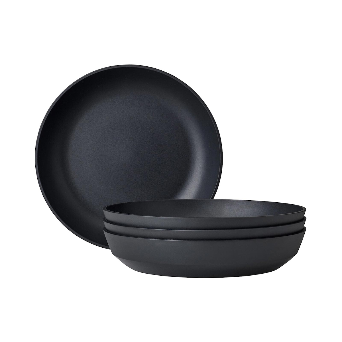Mepal SILUETA Suppenteller ø 21 cm 4er Set Nordic Black Image