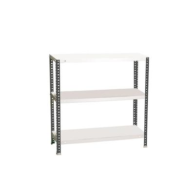 SimonRack Comfort Metallregal mit 3 Böden und Schrauben. Farbe ANTHRAZIT/WEISS 900x1000x500 mm Image