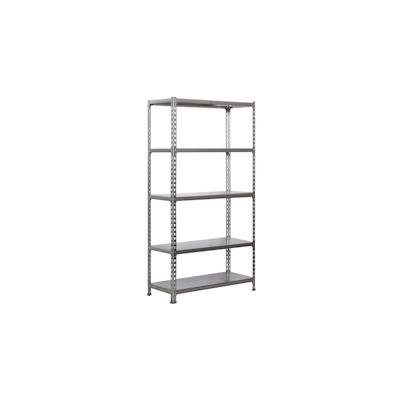 SimonRack Simonclick schraubenloses Metallregal 5 Böden. Farbe VERZINKT/VERZINKT 2000x1200x300 mm Image