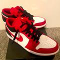 Nike Shoes | Nike Air Jordan 1 Low | Color: Black/Red | Size: 10.5