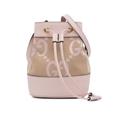 Gucci Pre-owned Womens Vintage Mini Jumbo GG Canvas Ophidia Bucket Bag Brown - Beige Canvas (archived) - One Size