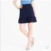 J. Crew Skirts | J Crew Mercantile Womens Size 6 Pull On Flounce Mini Skirt Blue J6153 | Color: Blue | Size: 6