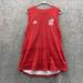 Adidas Tops | Adidas Shirt Women 2xlt Red White Athletic Volleyball Jersey Usa Tall Tank New | Color: Red | Size: 2xlt