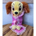 Disney Toys | Disney Parks Babies 12" Plush Lady And The Tramp With Pink Blanket Disney Parks | Color: Pink/Red | Size: Osg