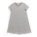 Madewell Dresses | Madewell Short Sleeve Striped T-Shirt Dress | Color: Gray/White | Size: S