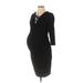 Motherhood Casual Dress: Black Dresses - Women's Size Small Maternity