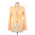Divided by H&M Blazer Jacket: Orange Jackets & Outerwear - Women's Size 8
