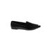 London Rebel Flats: Black Print Shoes - Women's Size 8 - Pointed Toe