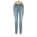 Joe's Jeans Jeggings - Mid/Reg Rise: Blue Bottoms - Women's Size 30