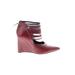 Derek Lam Wedges: Burgundy Shoes - Women's Size 7 1/2