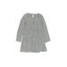 OshKosh B'gosh Dress - Sweater Dress: Gray Marled Skirts & Dresses - Kids Girl's Size 4