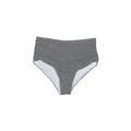 Swimsuit Bottoms: Gray Swimwear - Women's Size 1X