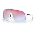 Oakley OO9406 Sutro Sunglasses Polished White Frame Prizm Snow Sapphire Irid Lens 37 OO9406-940622-37