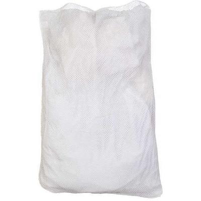 ZORO SELECT GT245165 Open Top Polyester Mesh Laundry Bag White