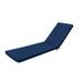 Outdoor Lounge Chair Cushion Replacement Patio Funiture Seat Cushion Chaise Lounge Cushion-Navy Blue