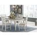 Signature Design by Ashley Skempton White / Light Brown 5-Piece Dining Package
