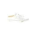 Marc Fisher LTD Sneakers: White Print Shoes - Women's Size 9 - Almond Toe