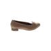 Hotter Flats: Brown Solid Shoes - Women's Size 8 1/2 - Round Toe