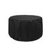 Modern Leisure Garrison Outdoor Fire Pit Cover Metal in Black | 20 H x 32 W x 32 D in | Wayfair 3152