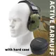 Protège-oreilles de tir électronique professionnel protège-oreilles de chasse patchs
