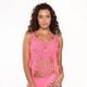 LINGADORE Damen Kleid BEACH COVER-UPS Gestrickten Top, Größe 36/38 in Hot pink