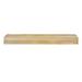 Loon Peak® Jadeth 2 Piece Oak Solid Wood Floating Shelf Wood in Brown | 3 H x 26 W x 5 D in | Wayfair 7D3C8CDD47394858A056C479CFCECEF3