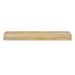 Loon Peak® Jaidy 2 Piece Oak Solid Wood Floating Shelf Wood in Brown | 4 H x 61 W x 4 D in | Wayfair B541DB590A904C2A8DB73D72F34F8B22