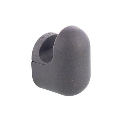WAGNER hooks4home Wandhaken PILL - 50 x 30 x 35 mm, Bio Kunststoff dunkelgrau, DE Ware - 17041121 Image