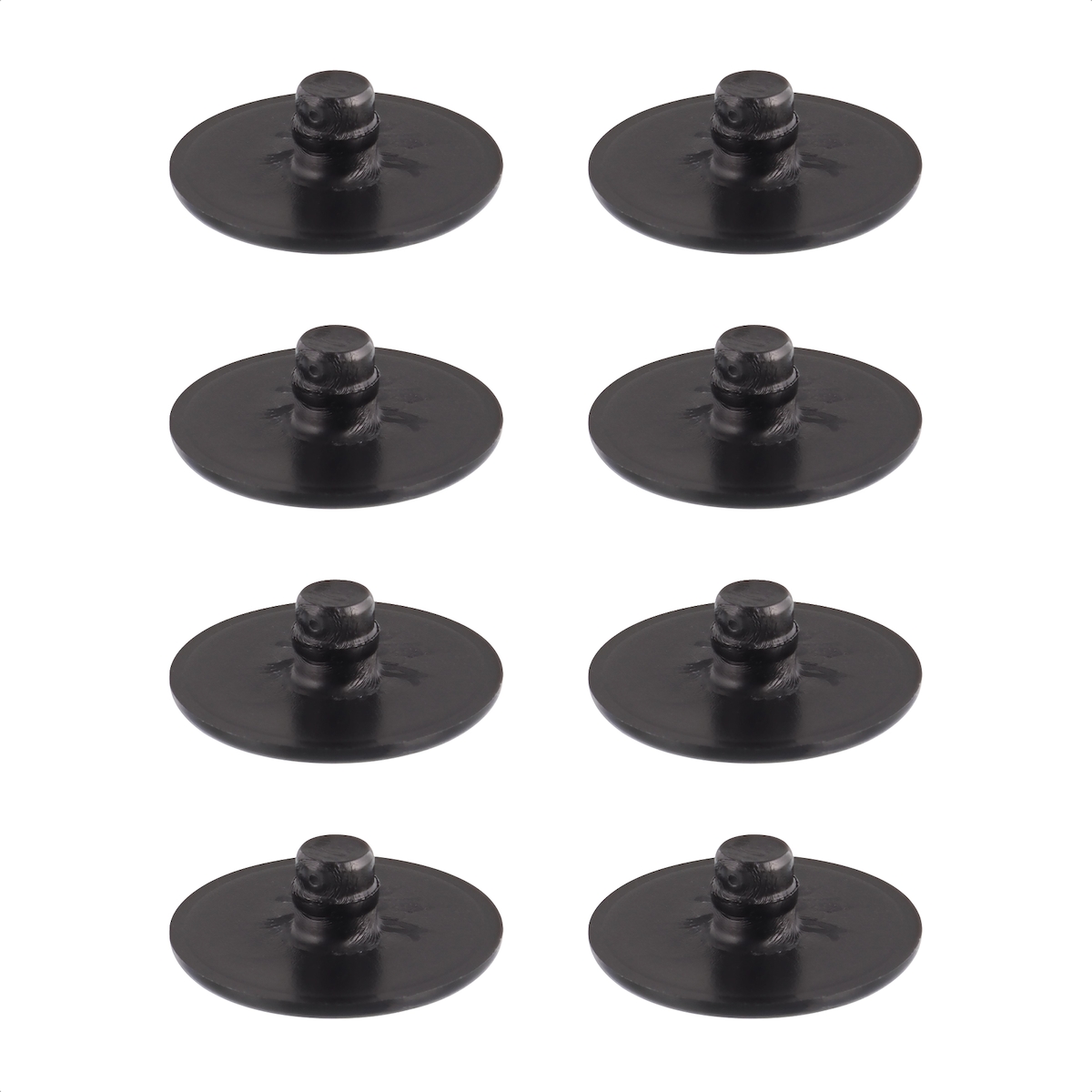 WAGNER QuickClick® 8er-Set Kunststoff Ersatzgleiter BLACK Ø 20 mm für Basis SMART 16/20 & 18/22 mm, DE Ware - 15788300 Image