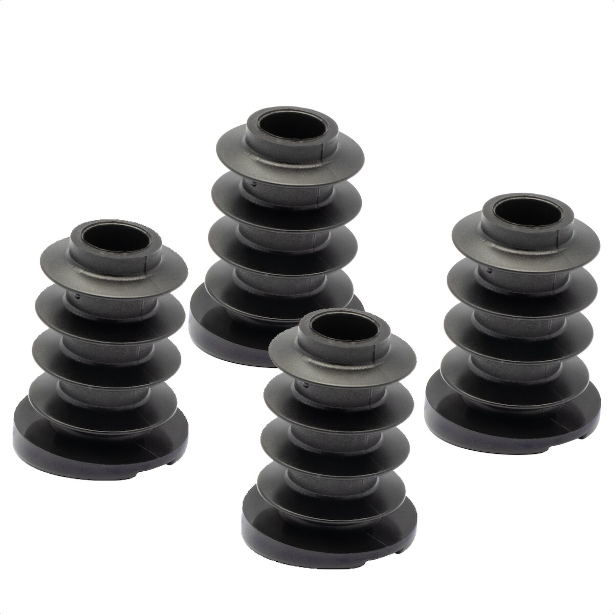 WAGNER QuickClick® Kunststoffgleiter SMART - 4er-Set zum Einstecken Ø 18/22 x 20 mm, Neigung 6°, DE Ware - 15787100 Image