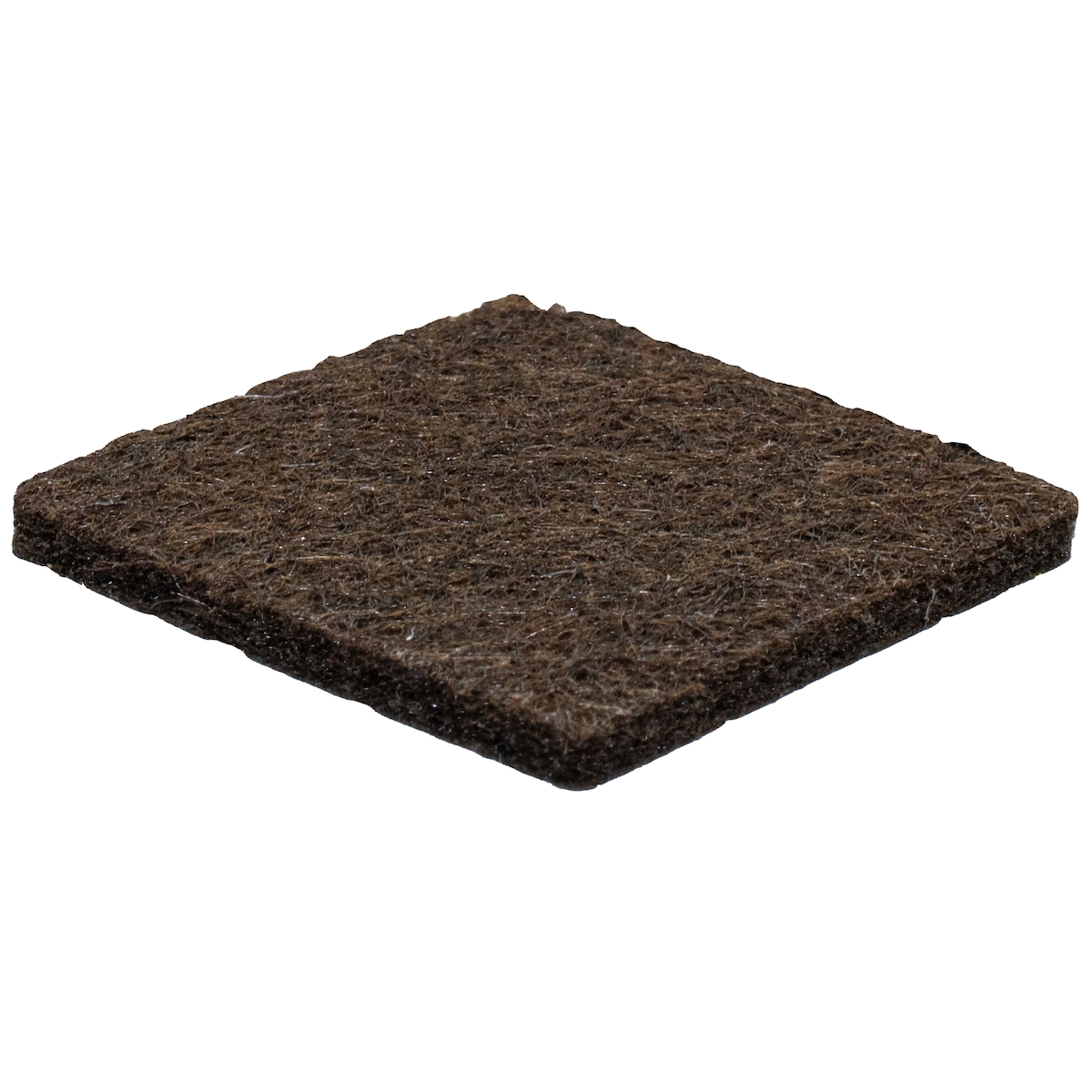 WAGNER Filz Pad 12tlg. - 30 x 30 x 3 mm, selbstklebend, braun, für Filzgleiter, Schutzpads oder zum Basteln - 15173199 Image