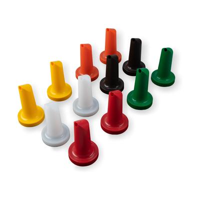 Carlisle PS204AST00 PourPlus Spout w/ Integrated Neck - Polyethylene, Assorted Colors