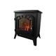 Electric Fire Black Portable Heating | Wowcher