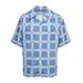 Bowling Shirt With All-over Graphic Print In Cotton Blend