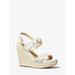 Farrah Signature Logo Wedge Sandal