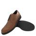 Lace-up Perforated Leather Derby Shoes