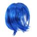 Pet Wig Headgear Costumes Headwear Chemical Fiber Blue Tiara Halloween Wigs Hair Dog Cat