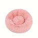 Dabei Suitable For Kittens Cat Nests Long Plush Round Pet Nests Winter Warm Pads Pet Beds