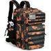 45L Camping Hiking Backpack 3 day assault pack with Molle Waterproof backpack Rucksack for Hiking Backpacks (Mars Camo)
