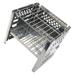 1 set Stainless Steel Barbecue Grill Outdoor BBQ Stove Outdoor Camping Stove