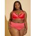 Plus Size Cutout Seamless High Rise Briefs