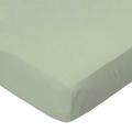SheetWorld 100% Cotton Flannel Baby Fitted Changing Pad Cover Sheet 16 x 33 Flannel - Sage