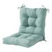 Greendale Home Fashions Seaglass 42 x 21 in. Outdoor Reversible Tufted Chair Cushion