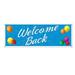 Beistle 57642 Welcome Back Sign Banner - Pack of 12