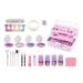 Carevas Model Makeup s Makeup Children s Makeup Cosmetics Kit Makeup Kit Makeup Beauty Make Nontoxic Cosmetics Kit Princess Make HUIOP Beauty a Princess Model Box Fantastic Birthday ERYUE