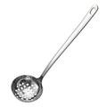 slotted spoon [Rustproof Heat Resistance Integral Forming] Durable 304 Stainless Steel slotted spoon Roundsilvery25.5*6.7cm